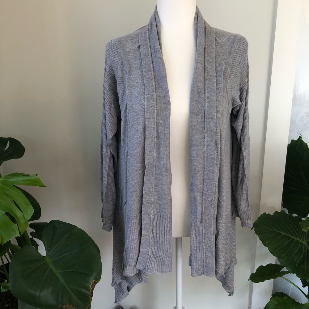 Roaman’s 14 16 plus open wrap cardigan sweater